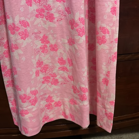 Lilly Pulitzer Vintage Liza Label Floral Print Dress - Picture 6 of 12
